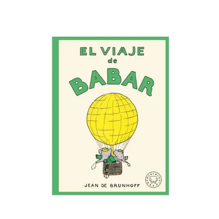 El Viaje de Babar | Libro clásico infantil ilustrado
