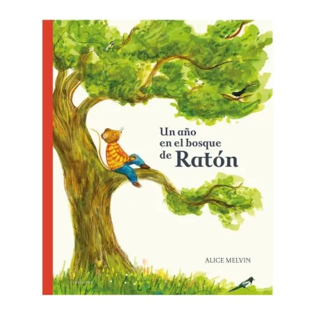 Un año en el bosque de Ratón | Libro infantil con solapas