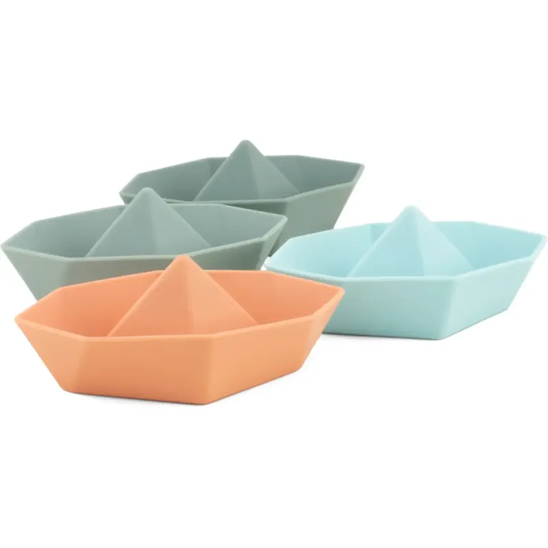 Barquitos de baño de silicona para bebé | Color pastel
