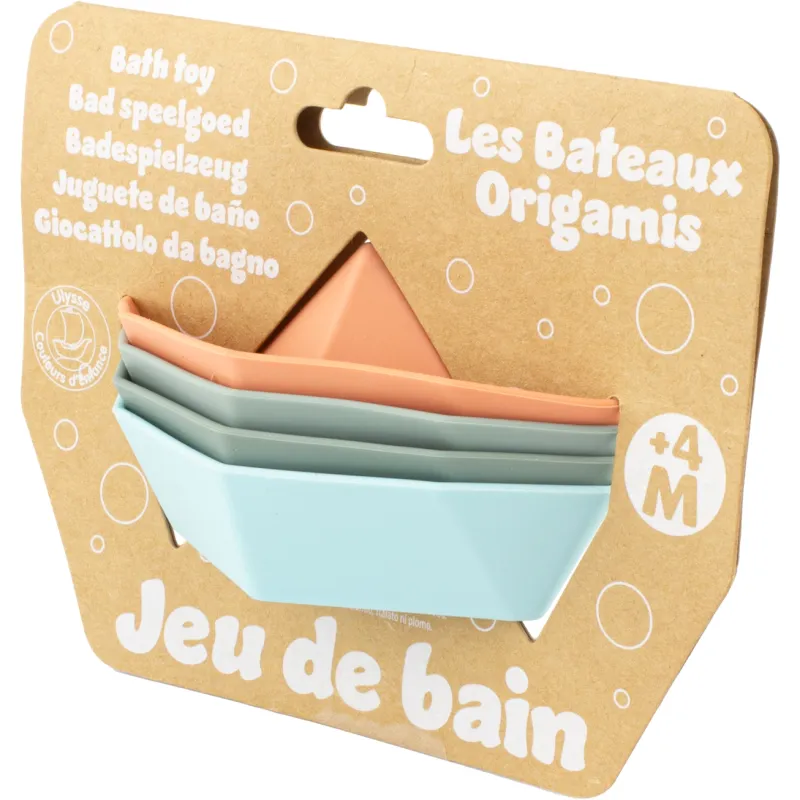 Barquitos de baño de silicona para bebé | Color pastel