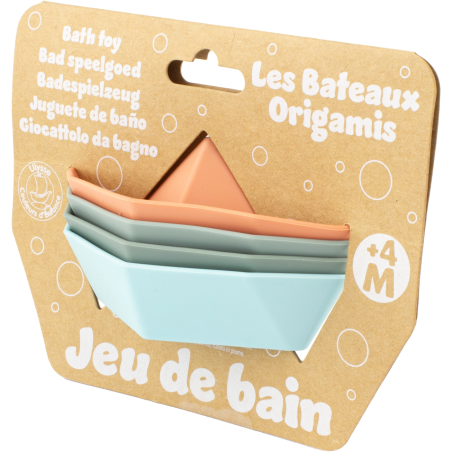 Barquitos de baño de silicona para bebé | Color pastel