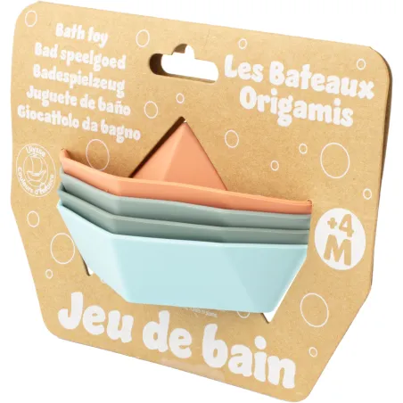 Barquitos de baño de silicona para bebé | Color pastel
