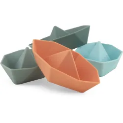 Barquitos de baño de silicona para bebé | Color pastel