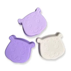 Set de playa Leopard Lila para niños | Silicona