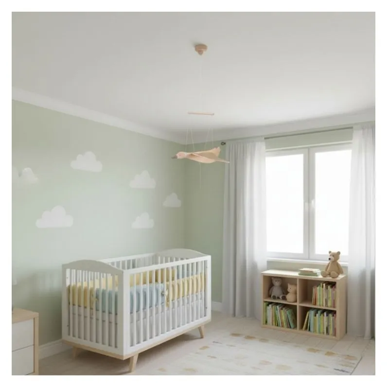 Ganso volador decorativo de madera para habitación infantil