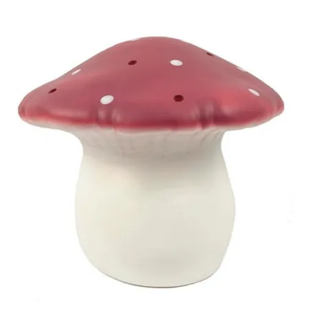 Lámpara infantil seta rosa vintage Big Mushroom