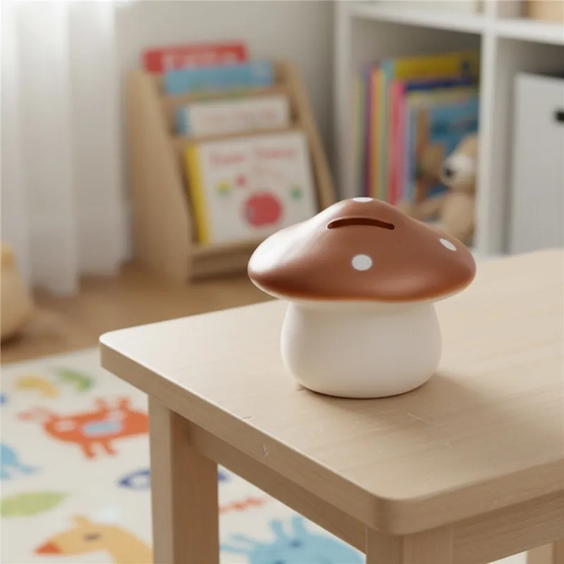 Hucha infantil seta cobre decorativa vintage