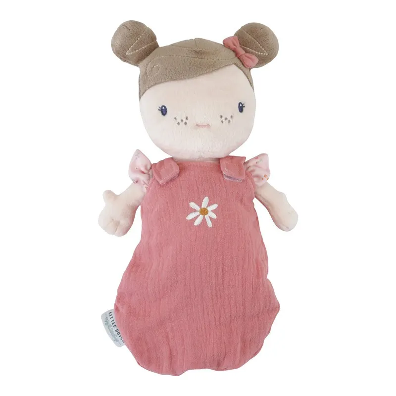 Bebé rosa Little Dutch con capazo y accesorios