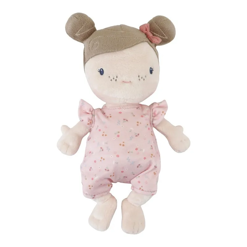 Bebé rosa Little Dutch con capazo y accesorios
