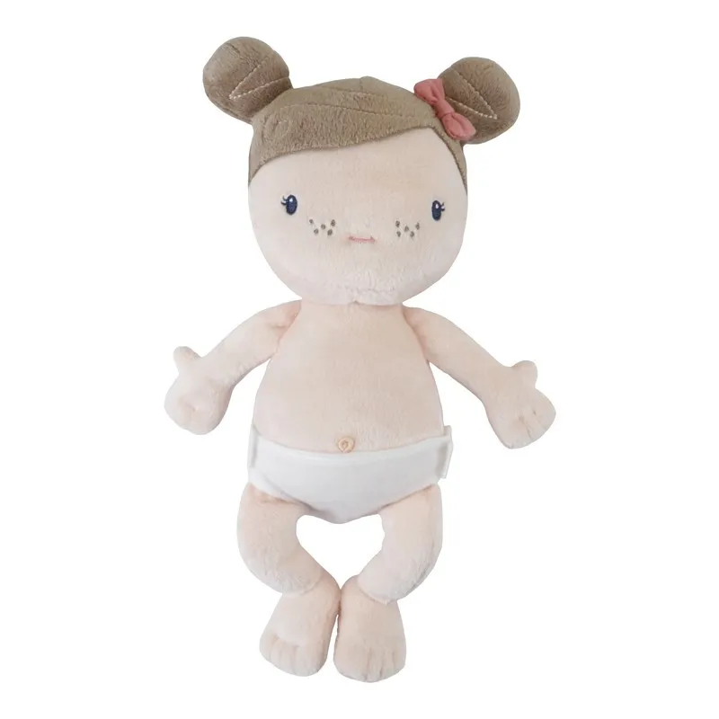Bebé rosa Little Dutch con capazo y accesorios