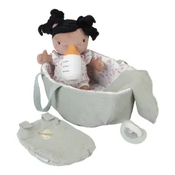 Bebé Evi Little Dutch con capazo y accesorios