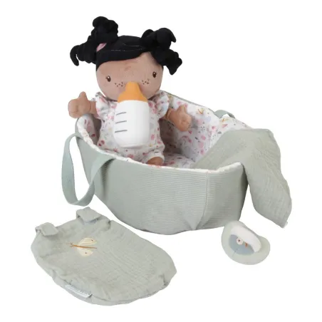 Bebé Evi Little Dutch con capazo y accesorios
