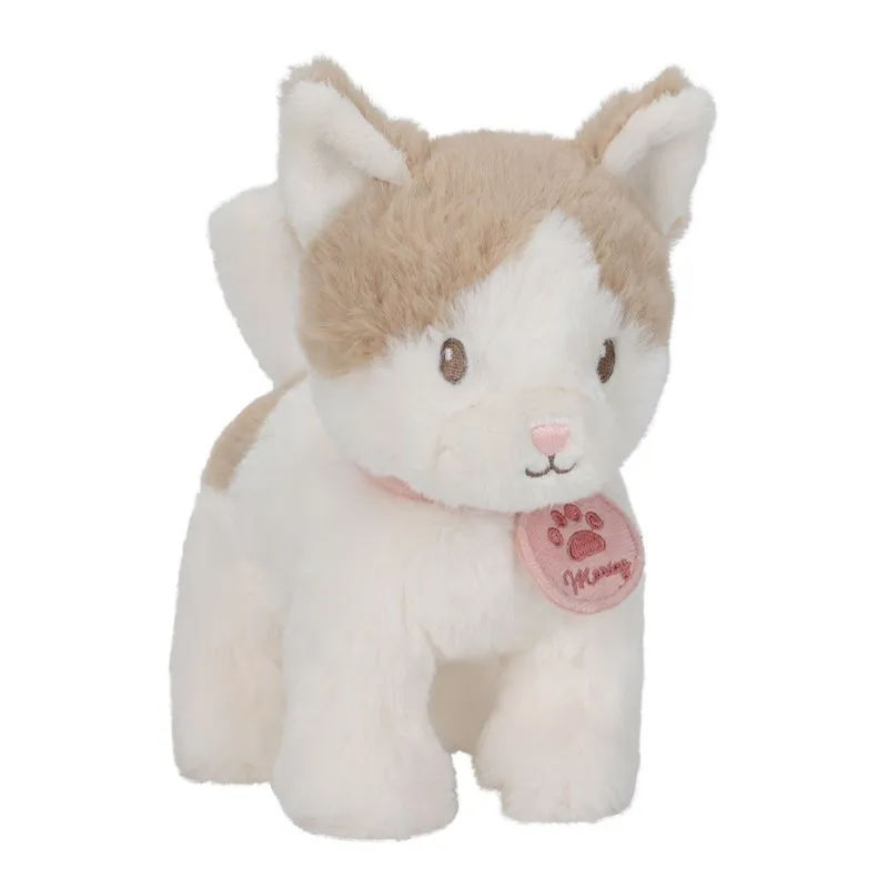 Gatito de peluche Marley con bolsa floral