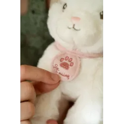 Gatito de peluche Marley con bolsa floral