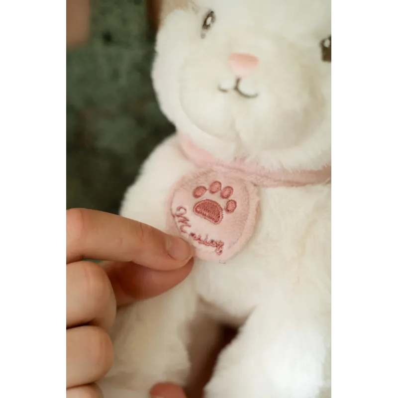 Gatito de peluche Marley con bolsa floral