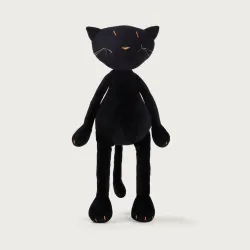 Gisel el Gato Grande Negro | Peluche Adada Paris | Japitelsa Kids