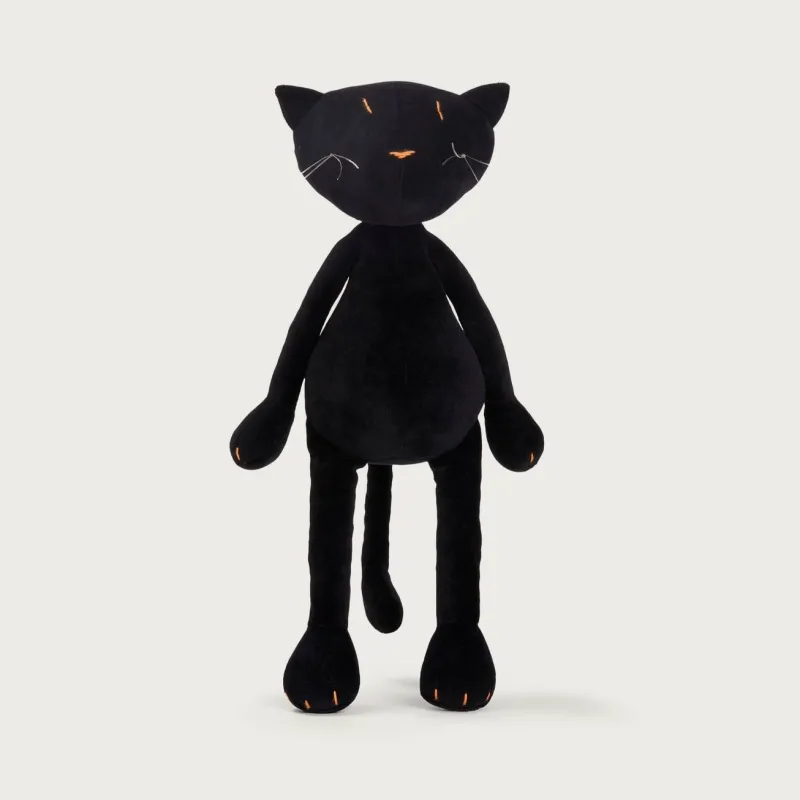Gisel el Gato Grande Negro | Peluche Adada Paris | Japitelsa Kids