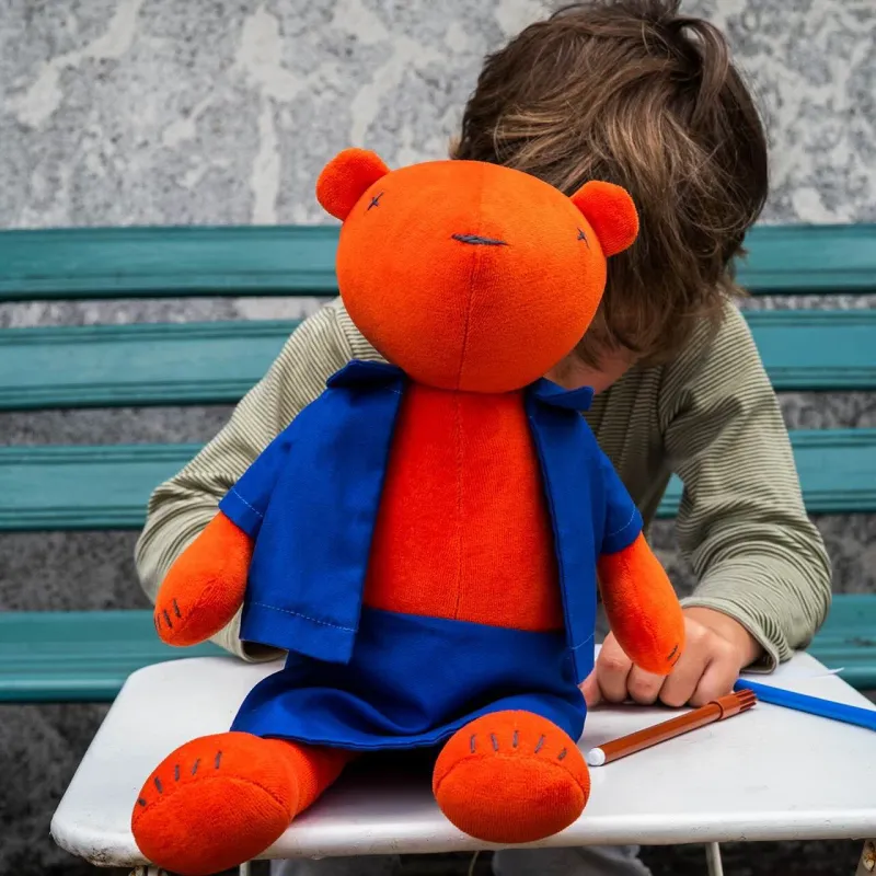 Jermaine Osito Naranja 42 cm – Adada Paris