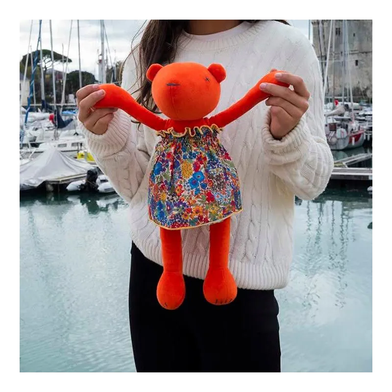 Jermaine Osito Naranja 42 cm – Adada Paris