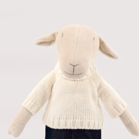 Maia la Oveja Peluche Beige – Adada Paris