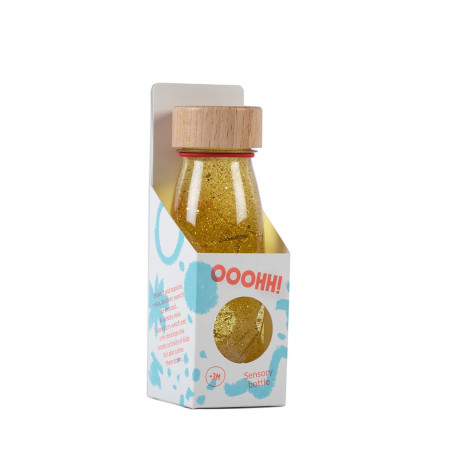 Botella Sensorial Float Bottle Gold – Petit Boum