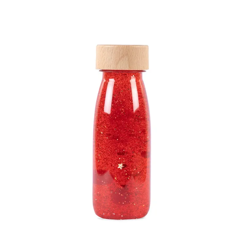 Botella Sensorial Float Bottle Red – Petit Boum