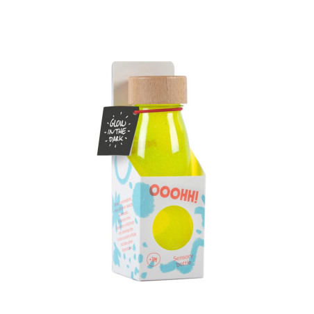 Botella Sensorial Float Bottle Fluo Yellow – Petit Boum