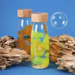 Botella Sensorial Sound Bottle Blue Tang – Petit Boum