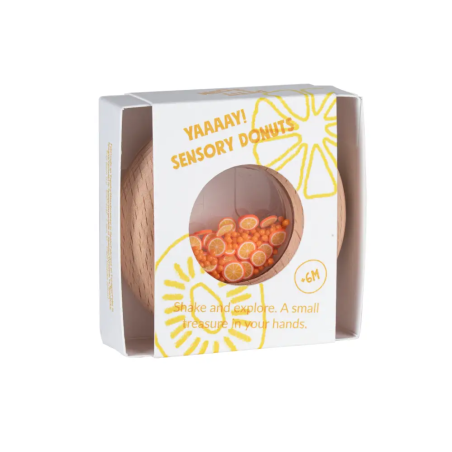 Donut Sensorial Sensory Donuts Oranges – Petit Boum