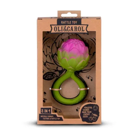 Sonajero Mordedor Bebé Artichoke 2 en 1 – Oli & Carol