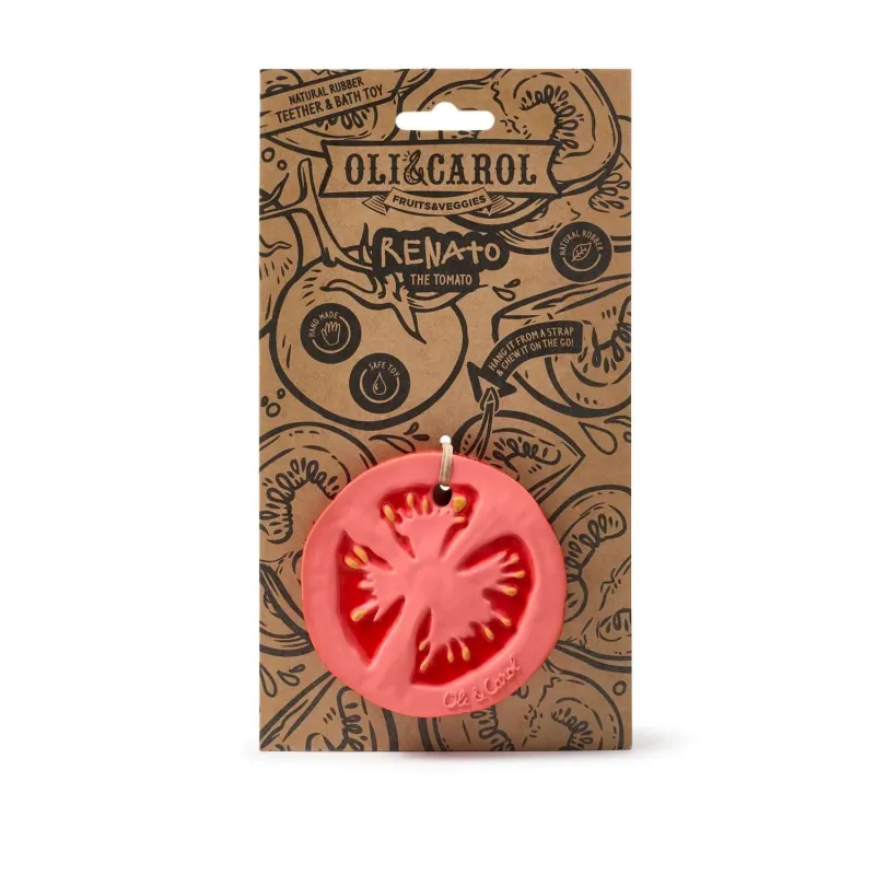Mordedor Bebé Renato the Tomato – Oli & Carol