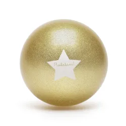 Pelota Glitter Ratatam Dorada 15 cm | Japitelsa Kids