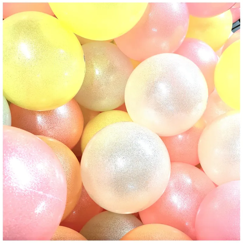 Pelota Glitter Ratatam Rosa 10 cm | Japitelsa Kids