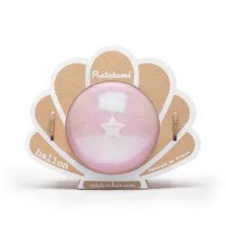 Pelota Glitter Ratatam Rosa 10 cm | Japitelsa Kids