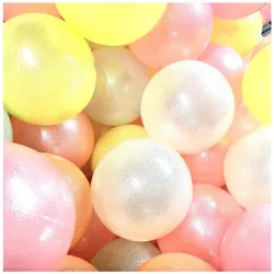 Pelota Glitter Ratatam Amarilla 15 cm | Japitelsa Kids