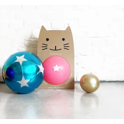 Pelota Tela Estrella Ratatam Rosa 30 cm | Japitelsa Kids