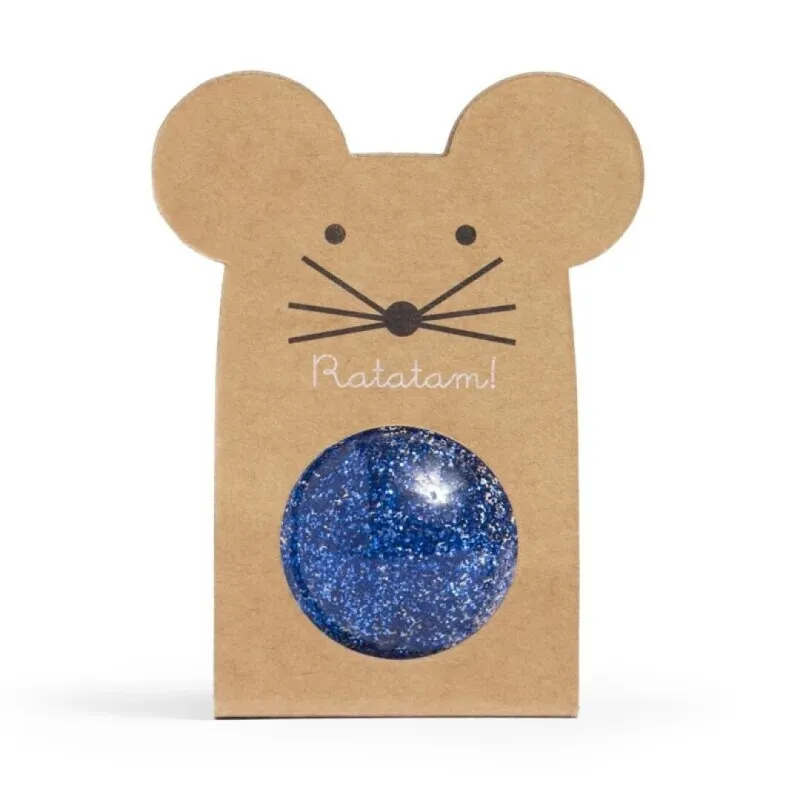 Pelota Saltarina Ratatam Ratón Azul 43 mm | Japitelsa Kids