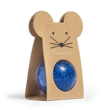 Pelota Saltarina Ratatam Ratón Azul 43 mm | Japitelsa Kids