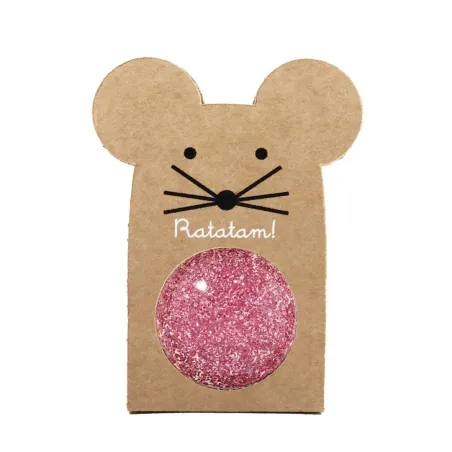 Pelota Saltarina Ratatam Ratón Rosa 43 mm | Japitelsa Kids