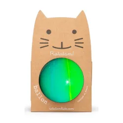 Pelota Gum Ratatam Verde Amarilla 15 cm | Japitelsa Kids