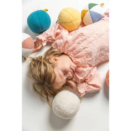 Pelota de Peluche Ratatam Rosa 12 cm | Japitelsa Kids