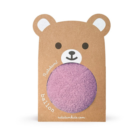 Pelota de Peluche Ratatam Lila 12 cm | Japitelsa Kids
