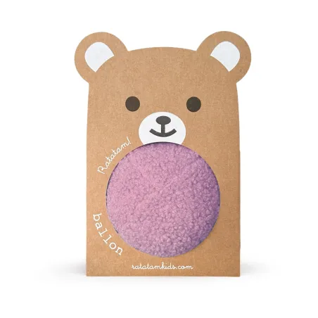 Pelota de Peluche Ratatam Lila 12 cm | Japitelsa Kids