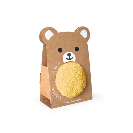 Pelota de Peluche Ratatam Amarilla 12 cm | Japitelsa Kids