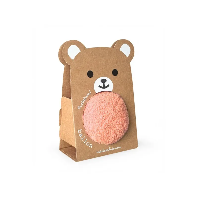 Pelota de Peluche Ratatam Apricot 12 cm | Japitelsa Kids