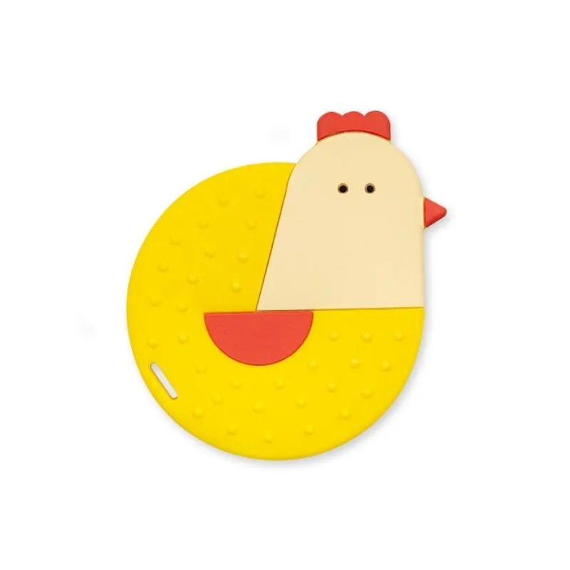Mordedor Bebé Gallina de Silicona | Japitelsa Kids