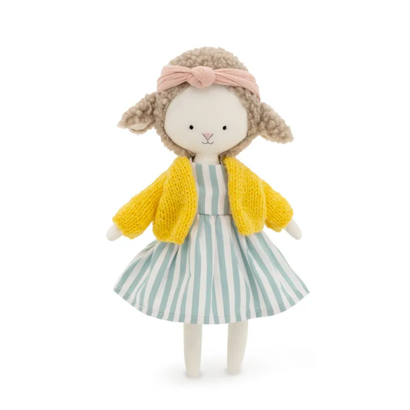 Zoe la Oveja 30 cm | Peluche suave para bebé