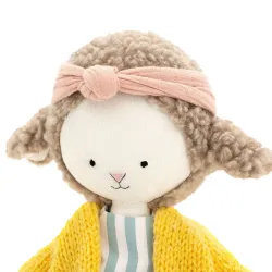 Zoe la Oveja 30 cm | Peluche suave para bebé