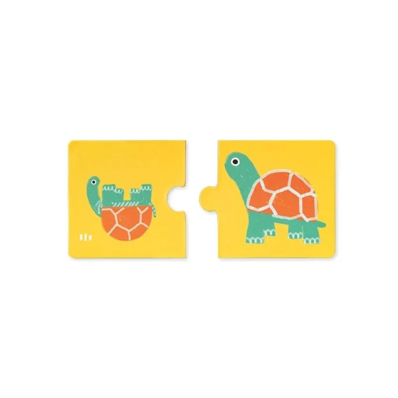 Puzzle Dúo Mamá y Bebé 2 Piezas | Primer Puzzle Infantil | Japitelsa Kids