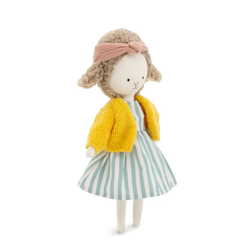 Zoe la Oveja 30 cm | Peluche suave para bebé
